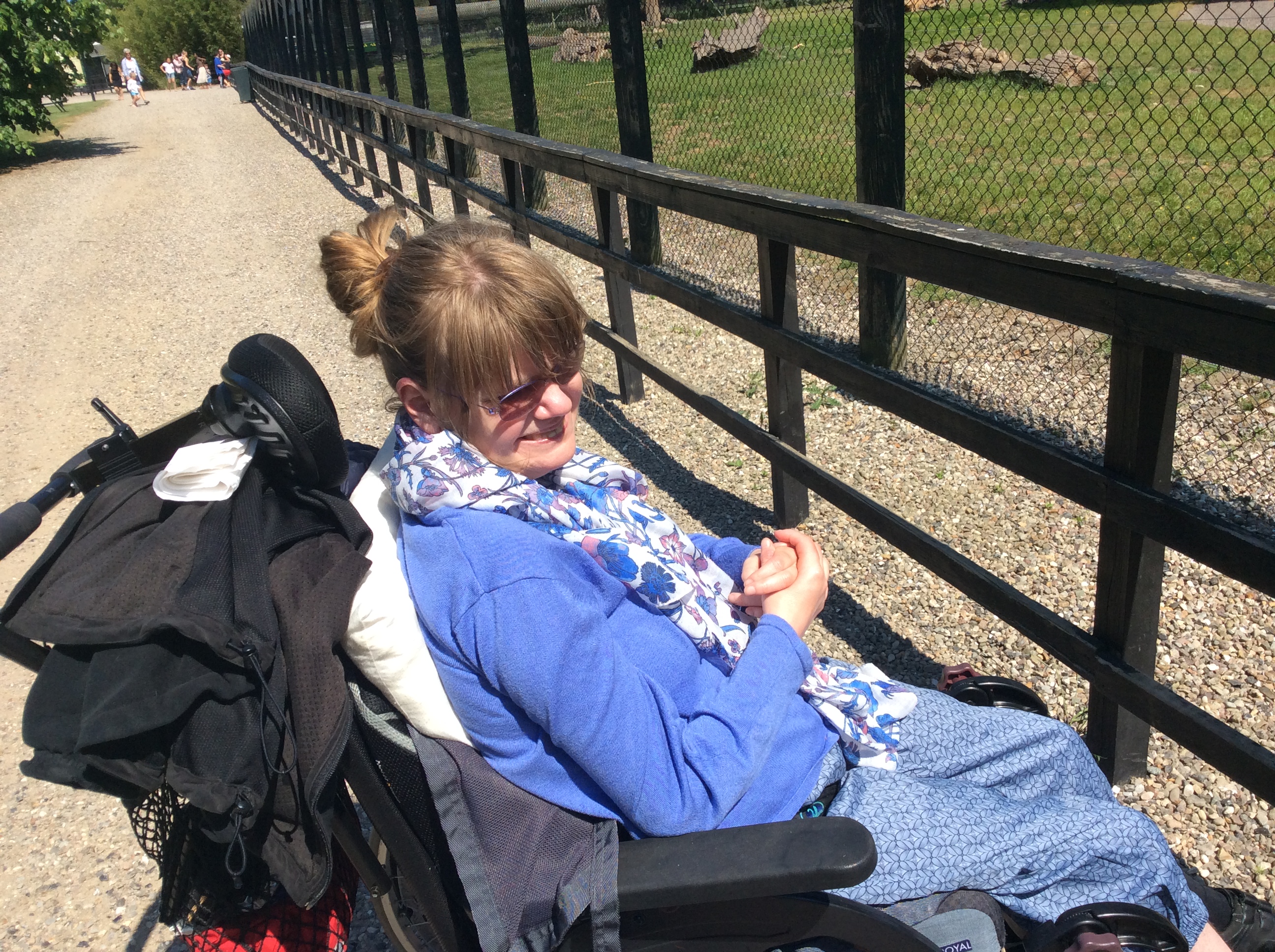 Mette Bertelsen i Knuthenborg Safaripark